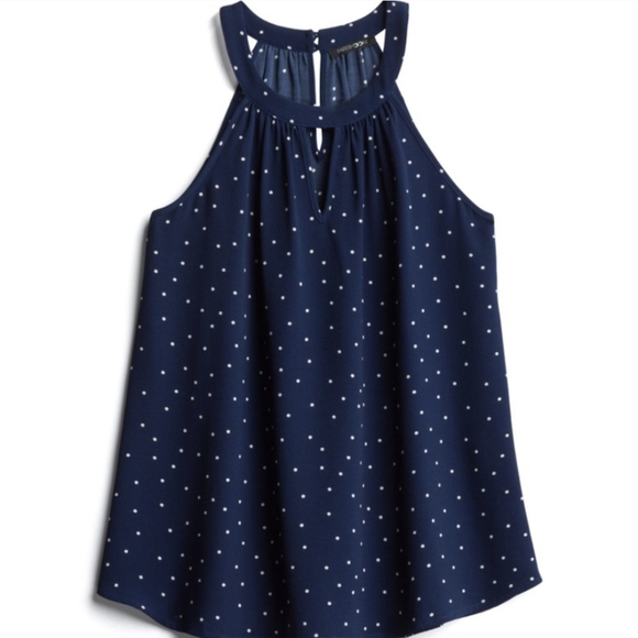 Bonney keyhole halter sleeveless blouse - Picture 1 of 7